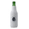 Zodiac Constellations Zipper Bottle Cooler - FRONT (bottle)