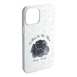 Zodiac Constellations iPhone Case - Plastic - iPhone 15 Pro Max (Personalized)