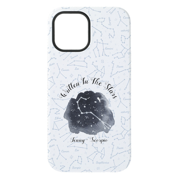 Zodiac Constellations iPhone 15 Pro Max Tough Case - Back