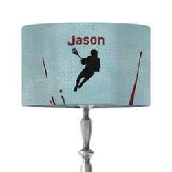 Lacrosse 12" Drum Lamp Shade - Fabric (Personalized)