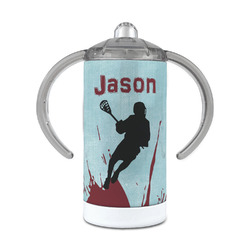 Lacrosse 12 oz Stainless Steel Sippy Cup (Personalized)