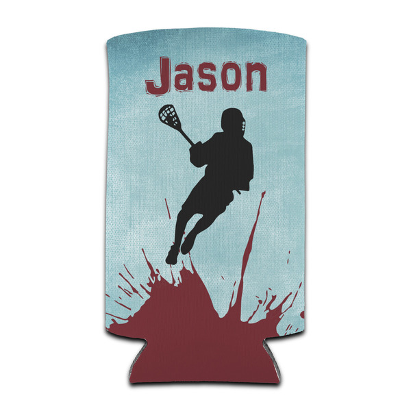 Custom Lacrosse Can Cooler (tall 12 oz) (Personalized)