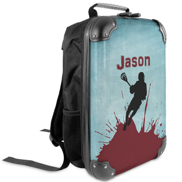 Custom Lacrosse Kids Hard Shell Backpack (Personalized)