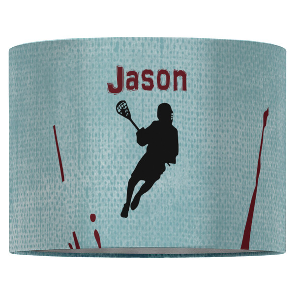 Lacrosse 16" Drum Lampshade - FRONT (Fabric)