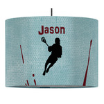 Lacrosse Drum Pendant Lamp (Personalized)