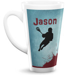 Lacrosse 16 Oz Latte Mug (Personalized)