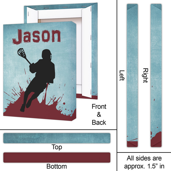 Lacrosse 16x20 - Canvas Print - Approval