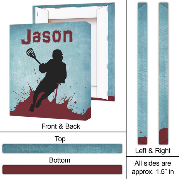 Lacrosse 20x24 - Canvas Print - Approval