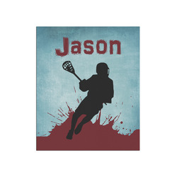 Lacrosse Poster - Matte - 20x24 (Personalized)