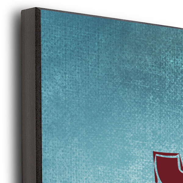 Lacrosse 20x24 Wood Print - Closeup