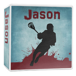 Lacrosse 3-Ring Binder - 2 inch (Personalized)