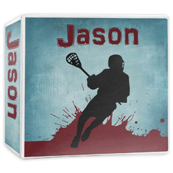 Lacrosse 3-Ring Binder - 3 inch (Personalized)
