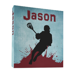 Lacrosse 3 Ring Binder - Full Wrap - 1" (Personalized)