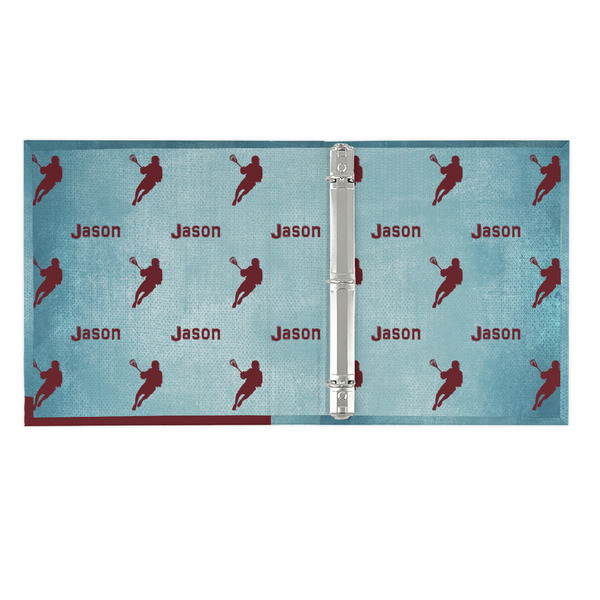 Lacrosse 3 Ring Binders - Full Wrap - 1" - OPEN INSIDE