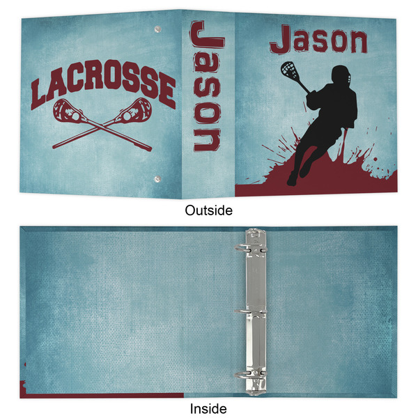 Lacrosse 3 Ring Binders - Full Wrap - 2" - APPROVAL