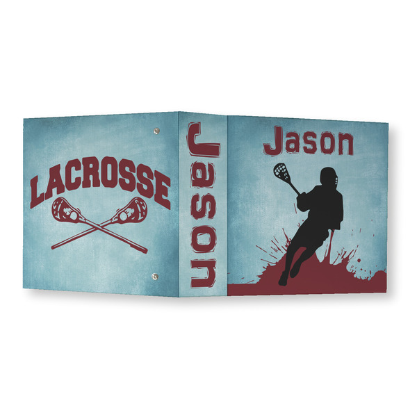 Lacrosse 3 Ring Binders - Full Wrap - 3" - OPEN OUTSIDE