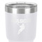Lacrosse 30 oz Stainless Steel Ringneck Tumbler - White - Close Up