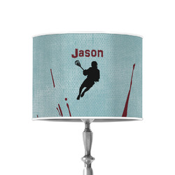 Lacrosse 8" Drum Lamp Shade - Poly-film (Personalized)