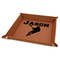 Lacrosse 9" x 9" Leatherette Snap Up Tray - FOLDED