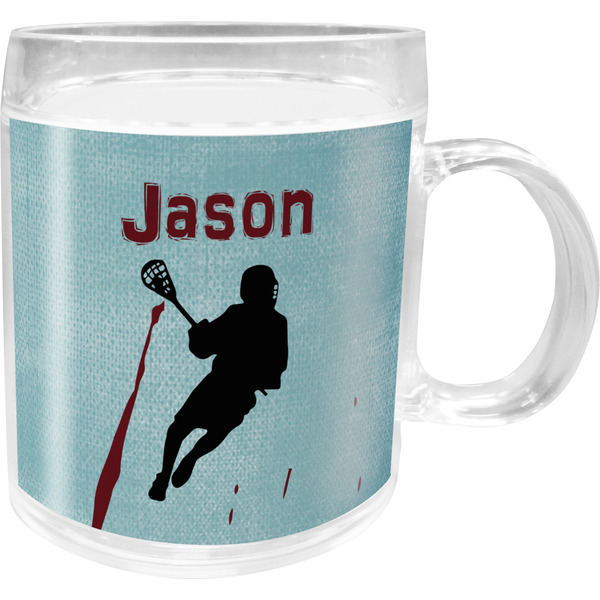 Custom Lacrosse Acrylic Kids Mug (Personalized)