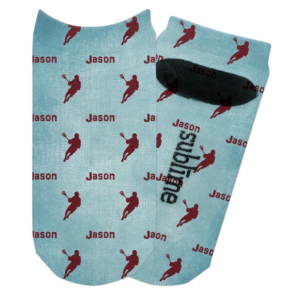 Custom Lacrosse Adult Ankle Socks (Personalized)