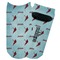 Lacrosse Adult Ankle Socks - Single Pair - Front and Back