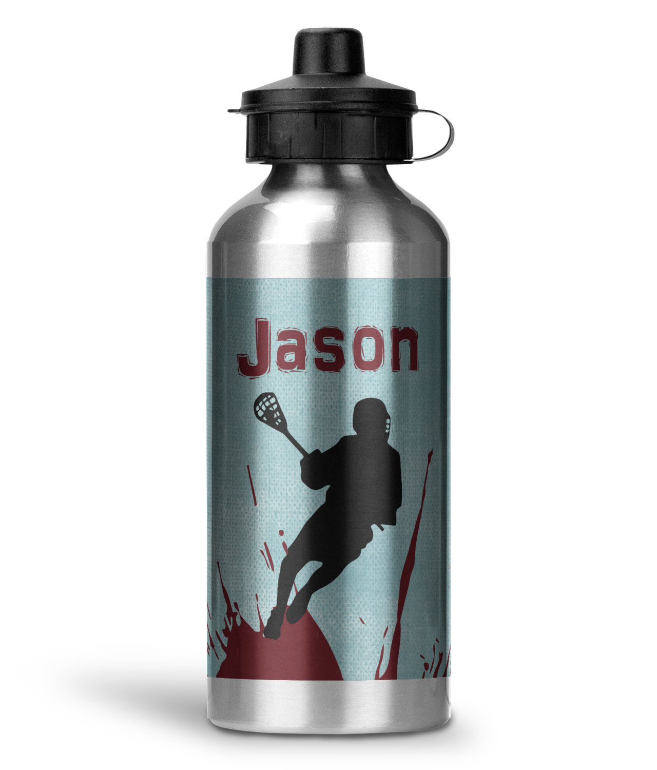 Lacrosse Water Bottle Aluminum 20 oz (Personalized) YouCustomizeIt