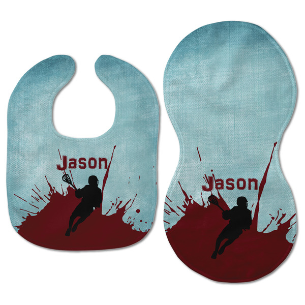 Lacrosse Baby Bib & Burp Set - Approval (new bib & burp)