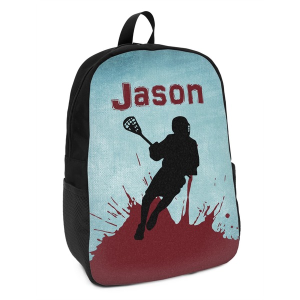 Custom Lacrosse Kids Backpack (Personalized)