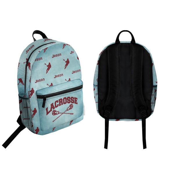 Lacrosse Backpack front and back - Apvl