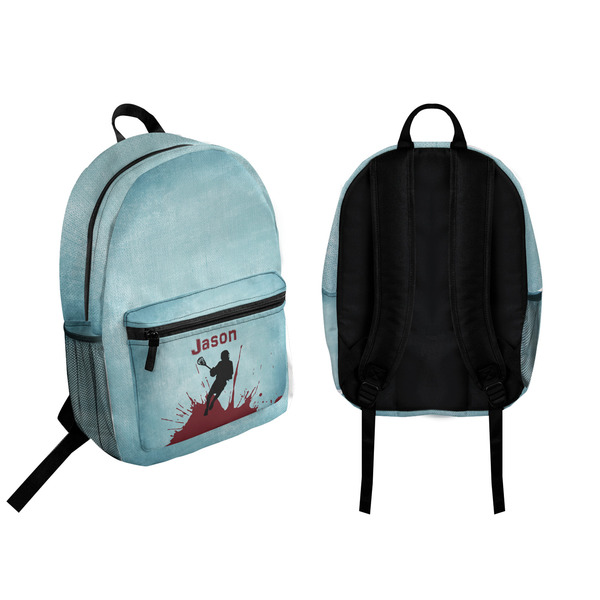 Lacrosse Backpack front and back - Apvl