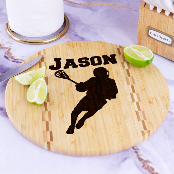 Lacrosse Bamboo Cutting Board - In Context