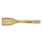 Lacrosse Bamboo Slotted Spatula - Single Sided (Personalized)