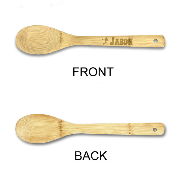Lacrosse Bamboo Spoons - Single Sided - APPROVAL