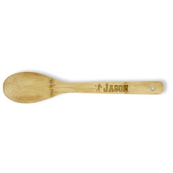 Lacrosse Bamboo Spoon - Single Sided (Personalized)
