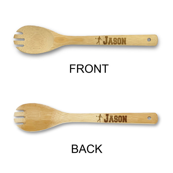 Lacrosse Bamboo Sporks - Double Sided - APPROVAL