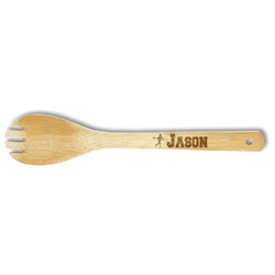 Lacrosse Bamboo Spork - Double Sided (Personalized)