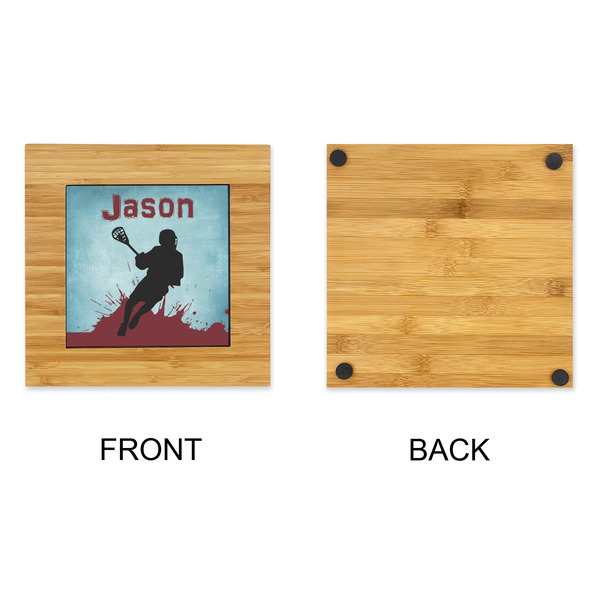 Lacrosse Bamboo Trivet with 6" Tile - APPROVAL
