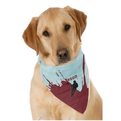 Lacrosse Dog Bandana Scarf w/ Name or Text