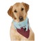 Lacrosse Dog Bandana Scarf w/ Name or Text