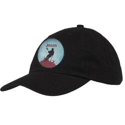 Lacrosse Baseball Cap - Black (Personalized)