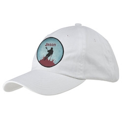 Lacrosse Baseball Cap - White (Personalized)