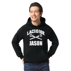 Lacrosse Hoodie - Black (Personalized)