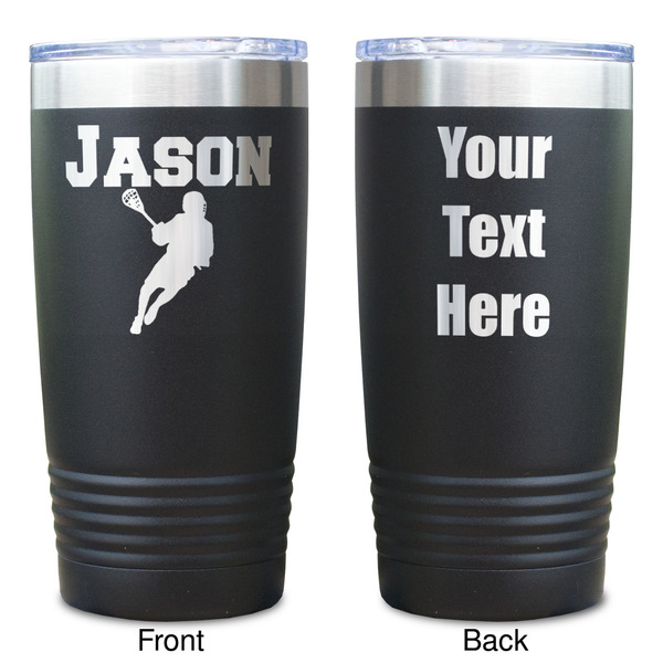 Lacrosse Black Polar Camel Tumbler - 20oz - Double Sided  - Approval
