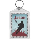 Lacrosse Bling Keychain (Personalized)