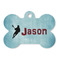Lacrosse Bone Shaped Dog ID Tag (Personalized)
