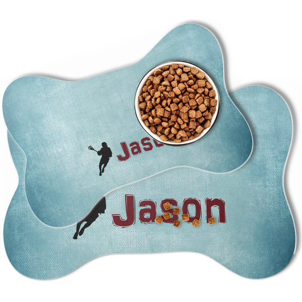 Lacrosse Bone Shaped Dog Mats - MAIN