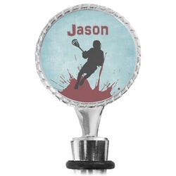 Lacrosse Wine Bottle Stopper (Personalized)