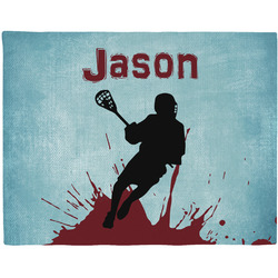 Lacrosse Woven Fabric Placemat - Twill w/ Name or Text