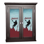 Lacrosse Cabinet Decal - Small (Personalized)
